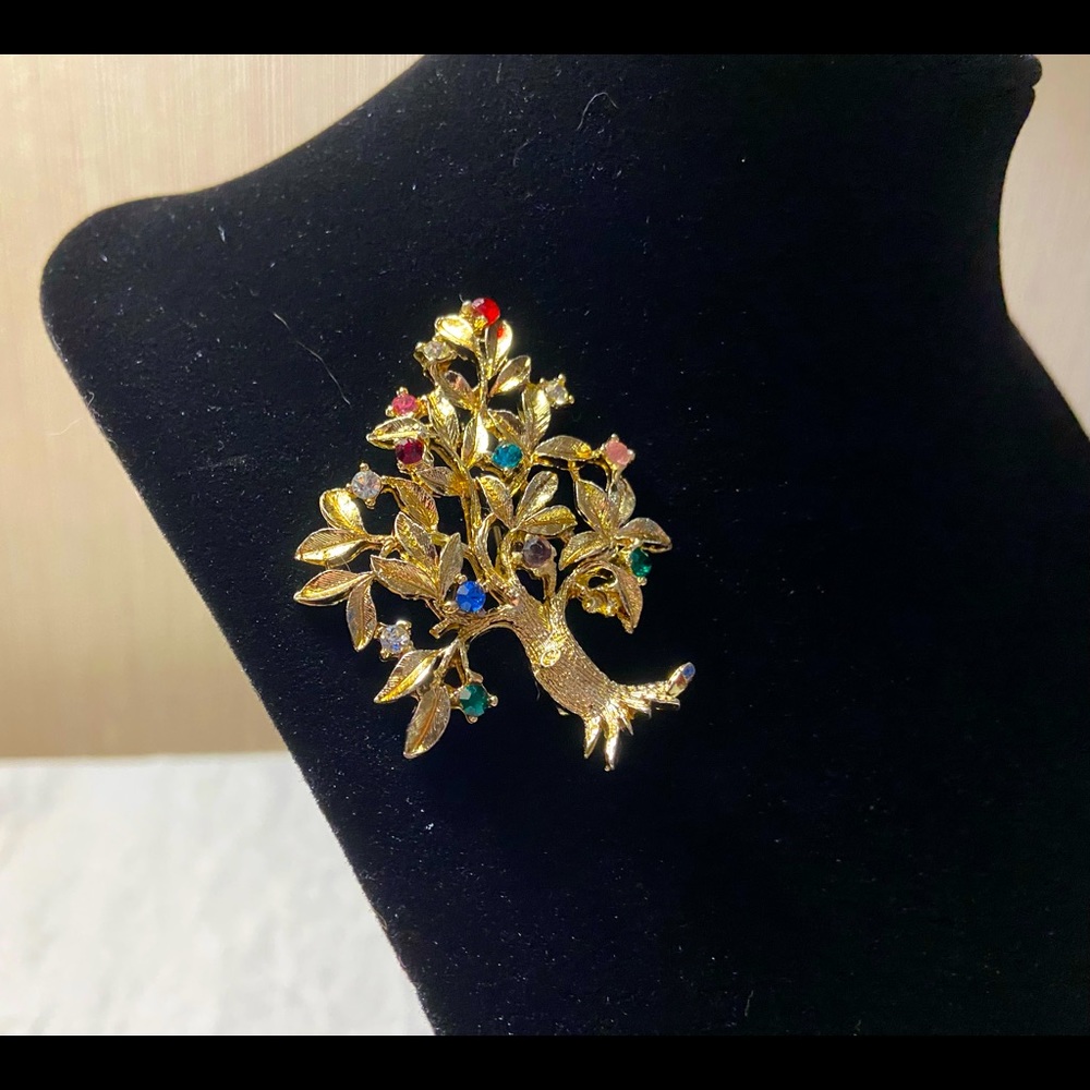 Vintage Tree Brooch